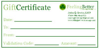 Gift Certificate